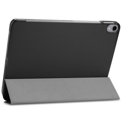 Apple iPad Pro 11 (2018, 1-os kartos) atverčiamas juodas odinis dėklas - knygutė | Priedai.lt