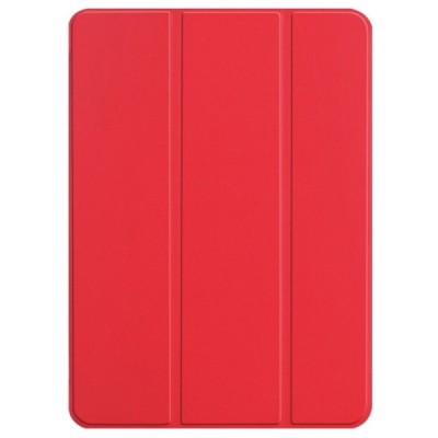Apple iPad Pro 11 (2018, 1-os kartos) atverčiamas raudonas odinis dėklas - knygutė | Priedai.lt