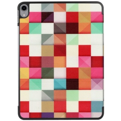 Apple iPad Pro 11 (2018, 1-os kartos) atverčiamas spalvotas „Cubes“ dėklas - knygutė | Priedai.lt