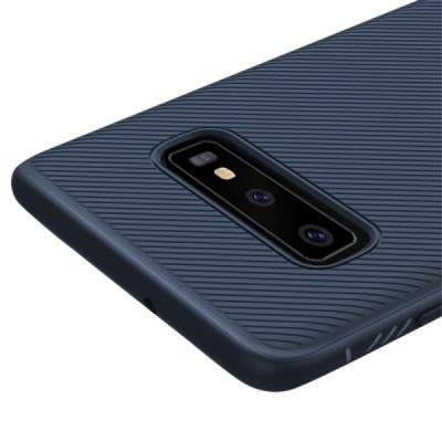 Samsung Galaxy S10 (G973) „Lenuo“ kieto silikono TPU mėlynas dėklas - nugarėlė / Priedai.lt
