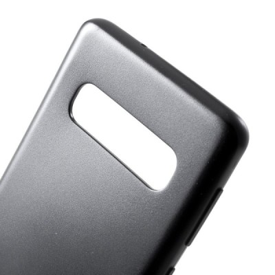 Samsung Galaxy S10 (G973) Mercury juodas kieto silikono tpu dėklas - nugarėlė / Priedai.lt