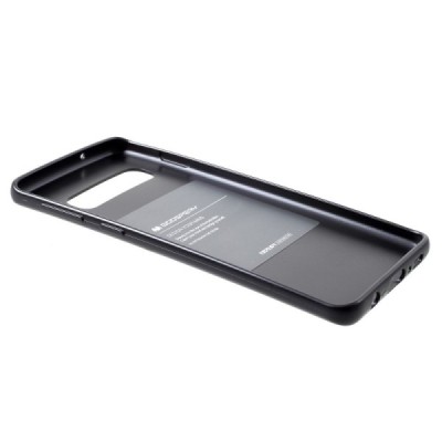 Samsung Galaxy S10 (G973) Mercury juodas kieto silikono tpu dėklas - nugarėlė / Priedai.lt