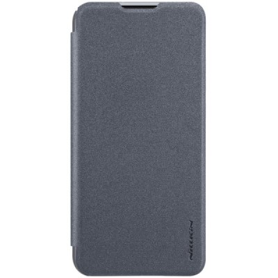 Huawei P smart 2019 (Honor 10 Lite) pilkas odinis atverčiamas Nillkin Sparkle dėklas - knygutė / Priedai.lt