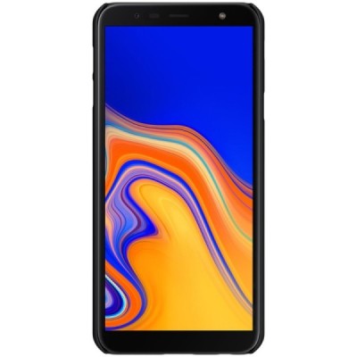 Samsung Galaxy J4+ (J400F) Nillkin Frosted Shield juodas plastikinis dėklas / Priedai.lt