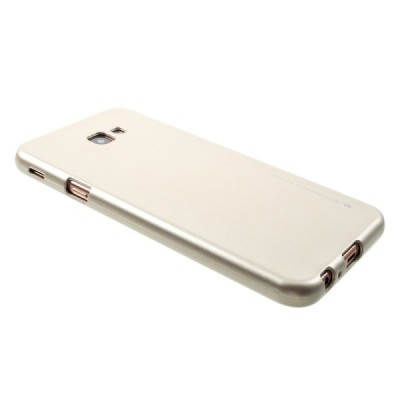 Samsung Galaxy J4+ (J400F)  Mercury auksinis kieto silikono TPU dėklas - nugarėlė / Priedai.lt