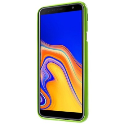 Samsung Galaxy J4+ (J400F)  Mercury žalias kieto silikono TPU dėklas - nugarėlė / Priedai.lt