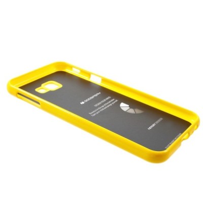 Samsung Galaxy J4+ (J400F)  Mercury geltonas kieto silikono TPU dėklas - nugarėlė / Priedai.lt