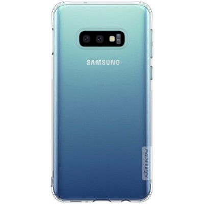 Samsung Galaxy S10e (G970) Nillkin Nature plonas skaidrus (permatomas) silikoninis TPU bespalvis dėklas / Priedai.lt