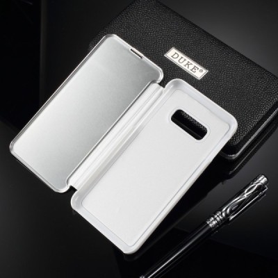 Samsung Galaxy S10e (G970) plastikinis atverčiamas siabrinis dėklas / Priedai.lt