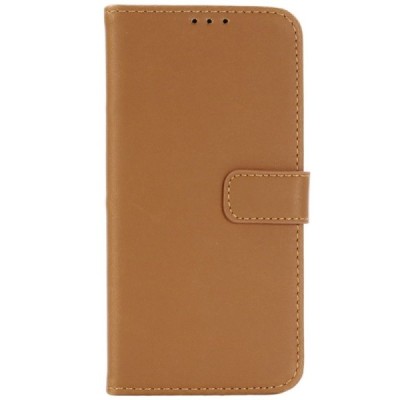 Samsung Galaxy S10e (G970) atverčiamas šviesiai rudas odinis retro dėklas - piniginė / Priedai.lt