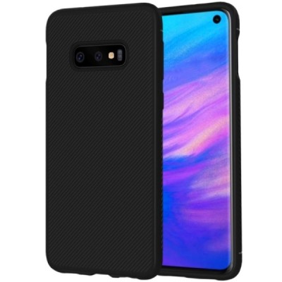 Samsung Galaxy S10e (G970) „Lenuo“ kieto silikono TPU juodas dėklas - nugarėlė / Priedai.lt