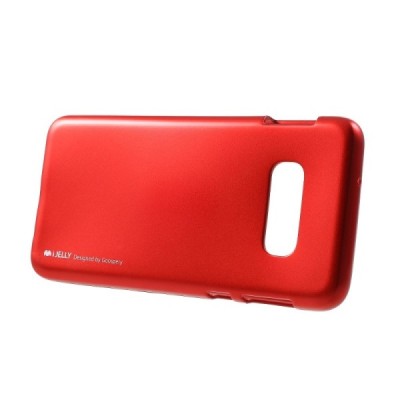 Samsung Galaxy S10e (G970) Mercury raudonas kieto silikono tpu dėklas - nugarėlė / Priedai.lt