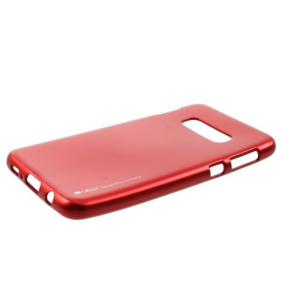 Samsung Galaxy S10e (G970) Mercury raudonas kieto silikono tpu dėklas - nugarėlė / Priedai.lt