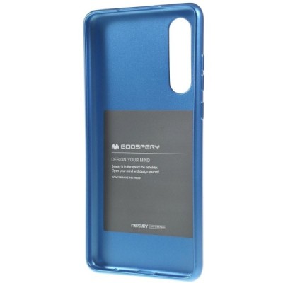 Huawei P30 mėlynas Mercury kieto silikono (TPU) dėklas - nugarėlė / Priedai.lt