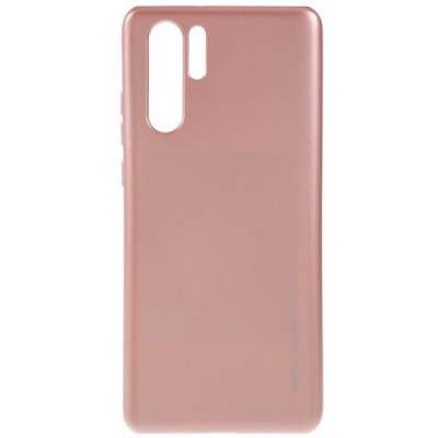 Huawei P30 Pro šviesiai rožinis Mercury kieto silikono (TPU) dėklas - nugarėlė / Priedai.lt