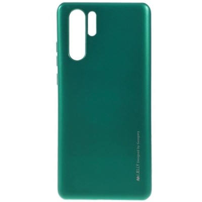 Huawei P30 Pro žalias Mercury kieto silikono (TPU) dėklas - nugarėlė / Priedai.lt