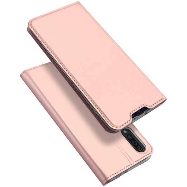 „Dux Ducis“ Skin atverčiamas dėklas - rožinis (Galaxy A50 / A50s / A30s)