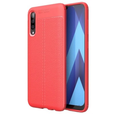 Samsung Galaxy A50 A505F (A50s A507F, A30s A307F) „FOCUS“ kieto silikono TPU raudonas dėklas - nugarėlė / Priedai.lt