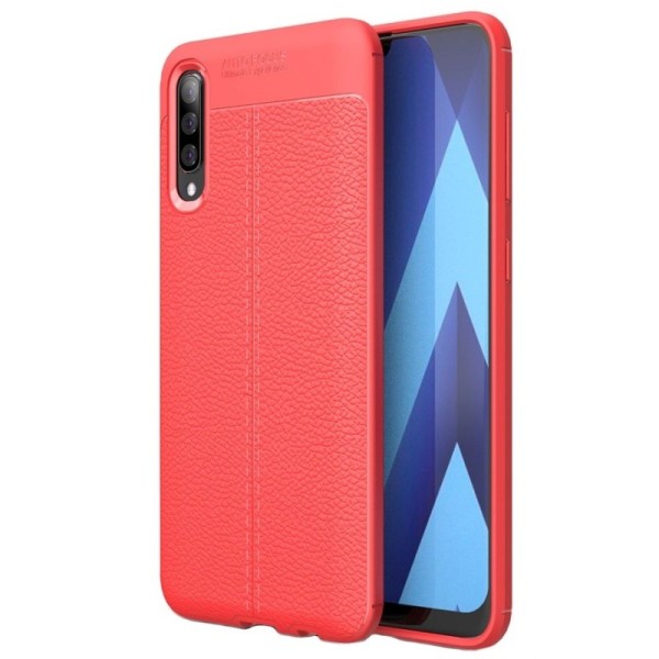 „FOCUS“ kieto silikono (TPU) dėklas - raudonas (Galaxy A50 / A50s / A30s)