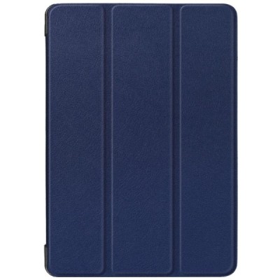 Lenovo Tab M10 10.1" (TB-X605F) atverčiamas mėlynas odinis dėklas (sulankstomas) / Priedai.lt