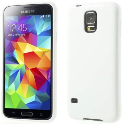 Samsung Galaxy S5 G900 (S5 Neo G903) baltas tpu dėklas / Priedai.lt