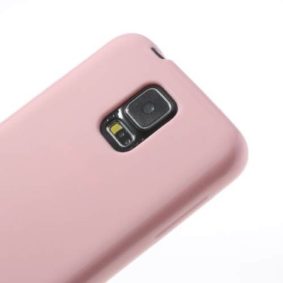 Samsung Galaxy S5 G900 (S5 Neo G903) rožinis tpu dėklas / Priedai.lt