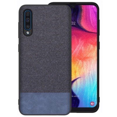 „Fashion“ Samsung Galaxy A50 A505F (A50s A507F, A30s A307F) mėlynas kieto silikono dėklas / Priedai.lt