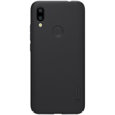 Xiaomi Redmi 7 Nillkin Frosted Shield juodas plastikinis dėklas / Priedai.lt
