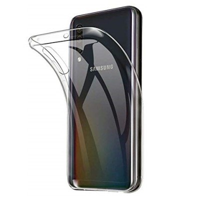 Samsung Galaxy A50 A505F (A50s A507F, A30s A307F) kieto silikono TPU skaidrus dėklas - nugarėlė / Priedai.lt