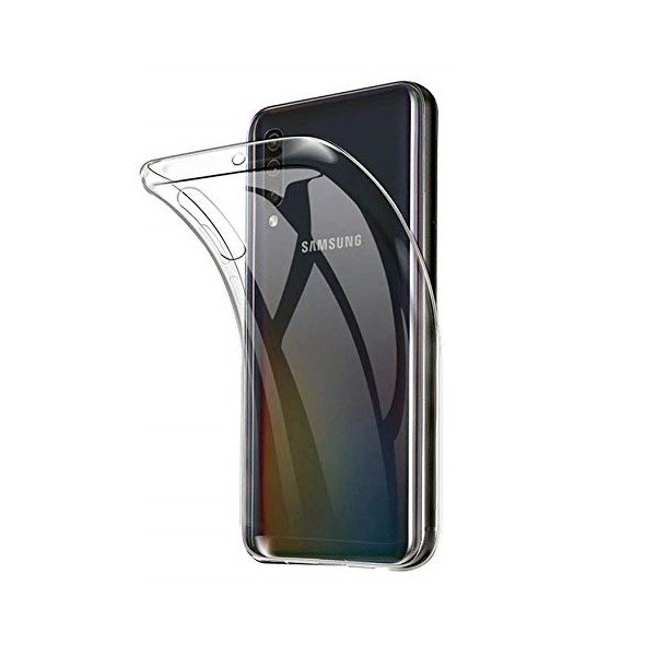 Kieto silikono (TPU) dėklas - skaidrus (Galaxy A50 / A50s / A30s)