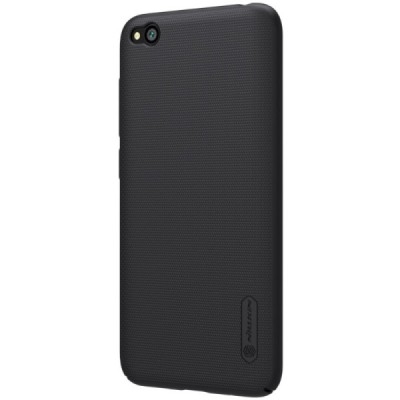 Xiaomi Redmi Go Nillkin Frosted Shield juodas plastikinis dėklas / Priedai.lt