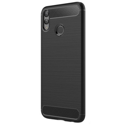 Huawei Honor 8X kieto silikono TPU juodas dėklas - nugarėlė / Priedai.lt