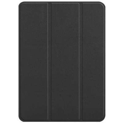 Apple iPad Pro 12.9" 2018 atverčiamas juodas odinis dėklas - knygutė / Priedai.lt