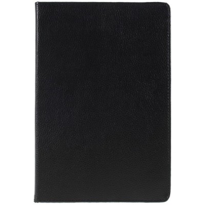 Samsung Galaxy Tab S5e (T720, T725) atverčiamas, sukamas 360 laipsnių, juodas odinis dėklas - stovas / Priedai.lt