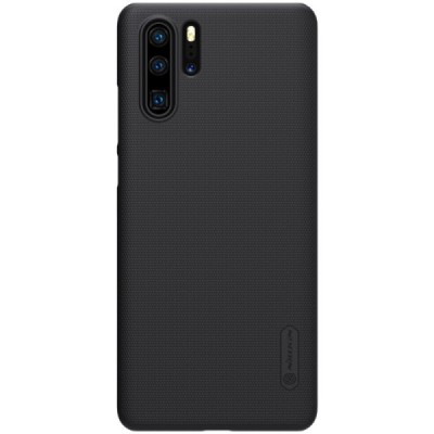 Nillkin Frosted Shield Huawei P30 Pro juodas plastikinis dėklas / Priedai.lt