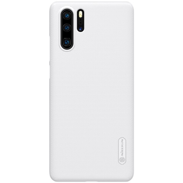 „Nillkin“ Frosted Shield dėklas - baltas (P30 Pro)