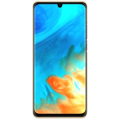 Nillkin Frosted Shield Huawei P30 Pro auksinis plastikinis dėklas / Priedai.lt