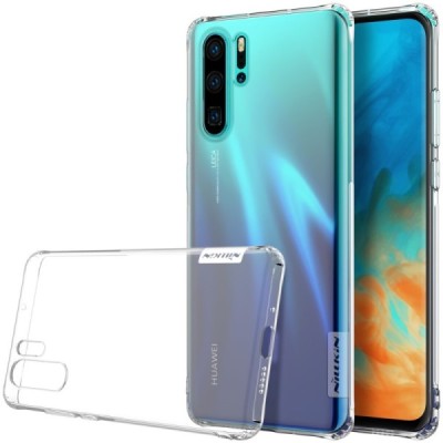 Huawei P30 Pro Nillkin Nature plonas skaidrus (permatomas) silikoninis TPU bespalvis dėklas / Priedai.lt