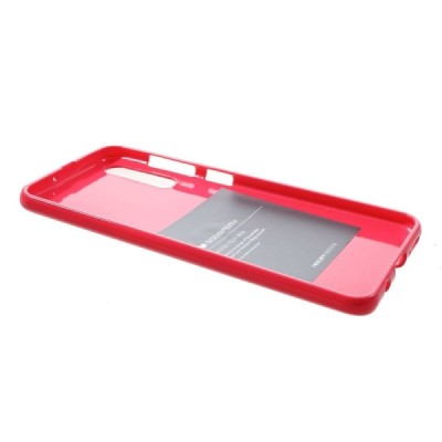 Samsung Galaxy A50 A505F (A50s A507F, A30s A307F) Mercury tamsiai rožinis kieto silikono (TPU) dėklas / Priedai.lt