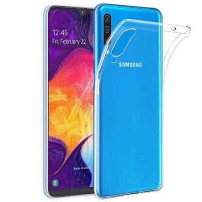 Samsung Galaxy A50 A505F (A50s A507F, A30s A307F) skaidrus kieto silikono TPU ploniausias pasaulyje dėklas - nugarėlė / Priedai.