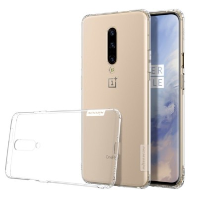 OnePlus 7 Pro Nillkin Nature plonas skaidrus (permatomas) silikoninis TPU dėklas / Priedai.lt