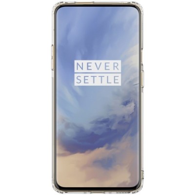 OnePlus 7 Pro Nillkin Nature plonas skaidrus (permatomas) silikoninis TPU dėklas / Priedai.lt