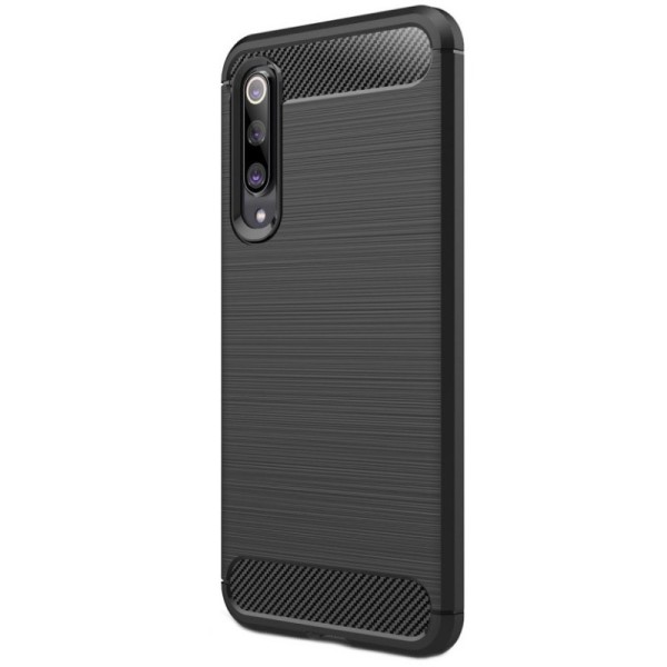 „Mofi“ Carbon kieto silikono (TPU) dėklas - juodas (Mi 9 SE)