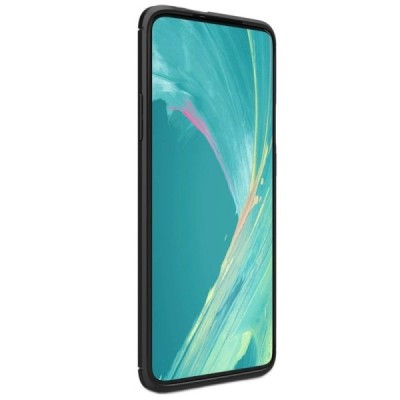 OnePlus 7 Pro Mofi Carbon kieto silikono TPU juodas dėklas - nugarėlė / Priedai.lt