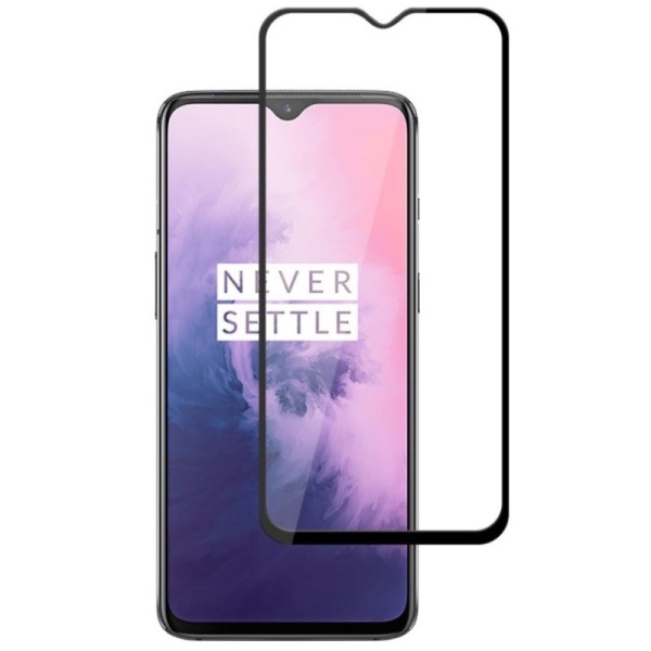 „Mocolo“ Tempered Glass apsauginis ekrano stiklas 0.26 mm - juodas (OnePlus 7)
