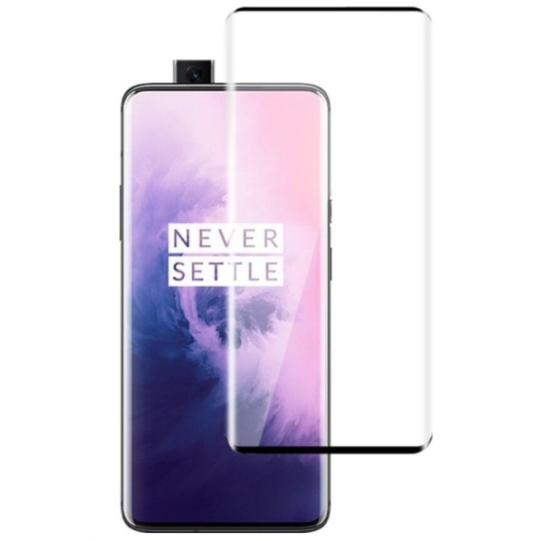 „Mocolo“ Tempered Glass apsauginis ekrano stiklas 0.26 mm - juodas (OnePlus 7 Pro / 7T Pro)