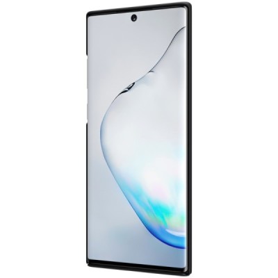 Nillkin Frosted Shield Samsung Galaxy Note 10+ (N975F) juodas plastikinis dėklas / Priedai.lt