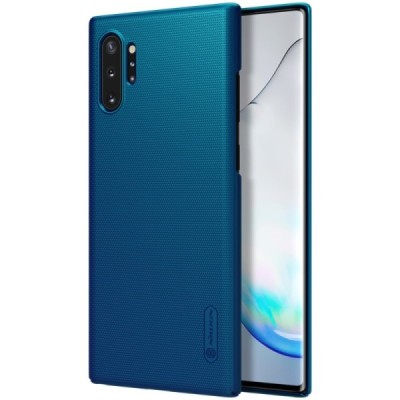 Nillkin Frosted Shield Samsung Galaxy Note 10+ (N975F) mėlynas plastikinis dėklas / Priedai.lt