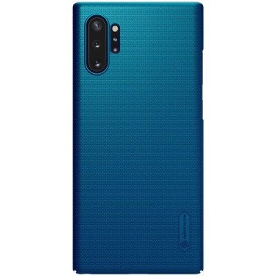 Nillkin Frosted Shield Samsung Galaxy Note 10+ (N975F) mėlynas plastikinis dėklas / Priedai.lt