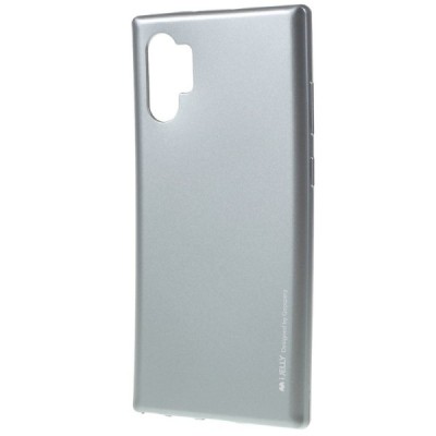 Samsung Galaxy Note 10+ (N975F) Mercury pilkas kieto silikono tpu dėklas - nugarėlė / Priedai.lt